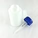 KingOfHearts™ Liquid Pump Dispenser for Manicure Pedicure Makeup Nail Varnish Remover Empty Bottle (150ml (5oz), Blue)