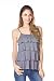 Bearsland Women's Maternity Nursing Tank Top and Cami Shirt Gray UK Size 10-12