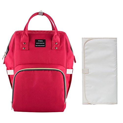 Preisvergleich Produktbild Wickeltasche Windelrucksack Tasche wechseln Wickelunterlage Stilvoll