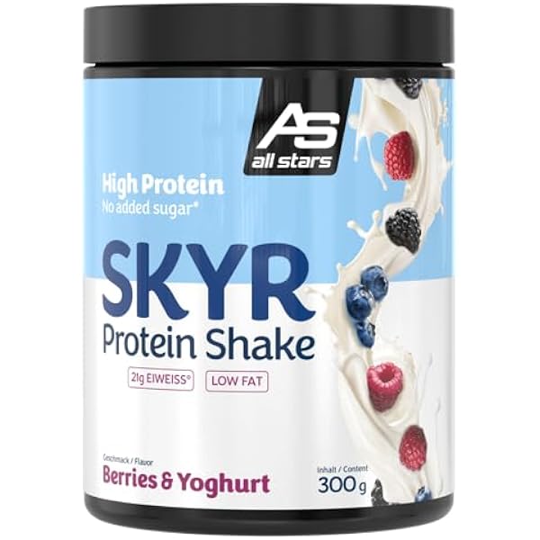 Produktbild von All Stars HY-PRO Protein-Pulver 500g I Eiweiß-Pulver Ohne Zuckerzusatz