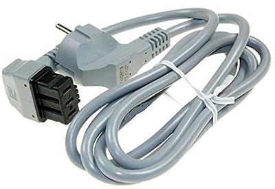 Bosch Câble d'alimentation électrique pour lave vaisselle Bosch, Siemens, Neff, Gaggenau. fiche male schuko. Longueur: 1,7M