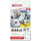 Porzellan-Pinselstift edding 4200, 3 x 6er-Set, 1 - 4 mm,...