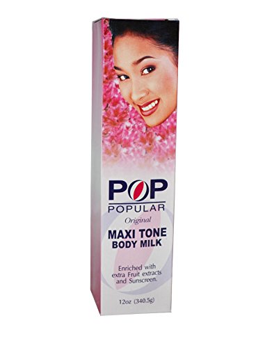 POP - New orignal Maxi Tone Body Milk with Extra Fruit Extract And Sunscreen