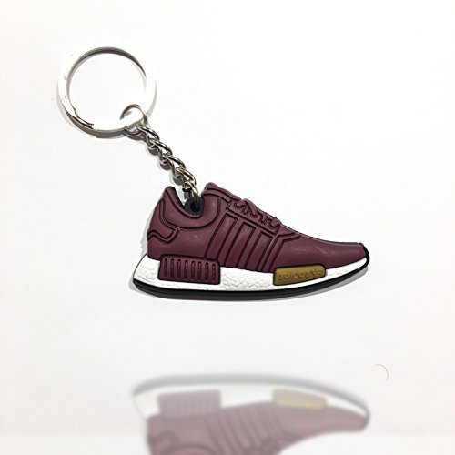 Preisvergleich Produktbild Sneaker Schlüsselanhänger Adi YZY NMD BOOST burgrundy Schlüsselanhänger fashion für Sneakerheads,hypebeasts und alle Keyholder Beluga V2 Copper / ProProCo®