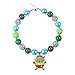 Produktbild Prinzessin Dressing Up Kostüm Zubehör - Das beste Schmuck / Acryl Perlenkette mit niedlicher Ninja Turtles-Muster Kinder Halsketten handgearbeitet,geschenke für klein mädchen