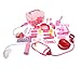 Produktbild Unbekannt Sharplace Kinder Doktorkoffer mit 24 Verschiedenen Werkzeuge Kit Arzt Krankenschwester Rollenspielzeug - Pink, 40pcs