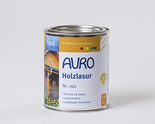 AURO Holzlasur Aqua Nr. 160-26 Orange, 0,75 Liter