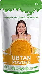 Ubtan Powder for Bridal | Sunnipindi Bath | Face Pack Powder | Body Scrub For Skin Care | Face Mask | Skin Brightening | Skin Whitening | Dulhan Special | Babies | Bath | Kids | Marriage - 100Gram