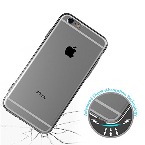 iPhone 6 Plus Case, iPhone 6s Plus Case, NNIUK iPhone 6 Plus Case Soft TPU [Ultra Slim] Clear Gel Protective Cover for iPhone 6 Plus/ 6s Plus, 5.5 inch.