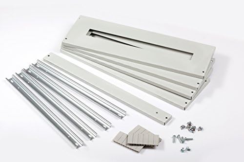IDE e72 m200 Kit Lids and Metal Trackset DIN, Tapas, 72 Modules (200 mm)