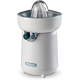 Ariete Breakfast Narenciye Sıkacağı Beyaz 0417/01-2 &Ccedil;ıkarılabilir Koni, 40 Watt, Damlatmayı &Ouml;nleyici Ağız