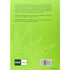 Geometrías lineales y grupos de transformaciónes (CUADERNOS UNED)