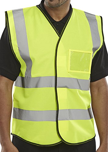 Hi Viz ID Warnweste EN20471 Saturn gelb XXXL