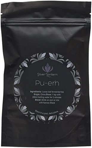 Silver Lantern Pu-erh Tea 50 g (Pack of 3)