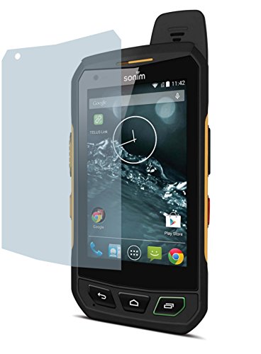 Preisvergleich Produktbild Sonim XP7 (2 Stück) PREMIUM Displayschutzfolie Bildschirmschutzfolie kristallklar - KRATZFEST UND PASSGENAU
