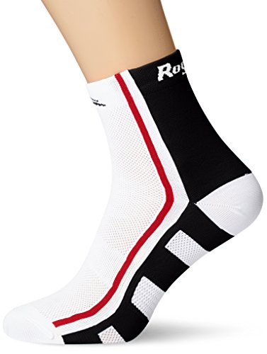 RCS Rogelli - Calcetines para Hombre, Hombre, Red/White/Black