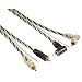 Produktbild Hama Cartec Twisted Cinch-Kabel auf 2x Cinch-Stecker 5m