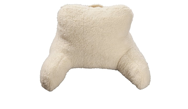 sherpa backrest pillow