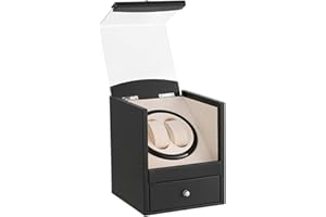 MOOPHYSHAM Remontoir Montre Automatique avec Moteur Silencieux,Watch Winders,pour remontage mécanique de Montre