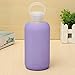 Produktbild Inovey 500Ml Kreative Glas Wasserflasche Tragbare Niedlich Glas Tassen Mini Wasserflasche-Lila