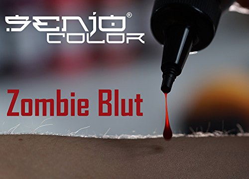 Kunstblut Zombieblut Theaterqualität 30ml - 4