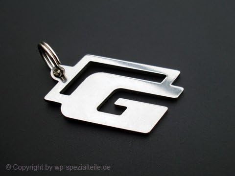 G60 Keyring "R-Line Style" for Golf Corrado Passat Vento Polo Jetta Scirocco GTI 1 2 3 16 V G60 VR6 R32 Rallye Edition One Limited 16 V G60 16VG60 Turbo Emblem Lader G-Line