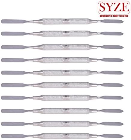 Syze 10x 8MM Dental Heidmann Cement Spatula Wax & Modeling Carvers Mixing Lab Instruments