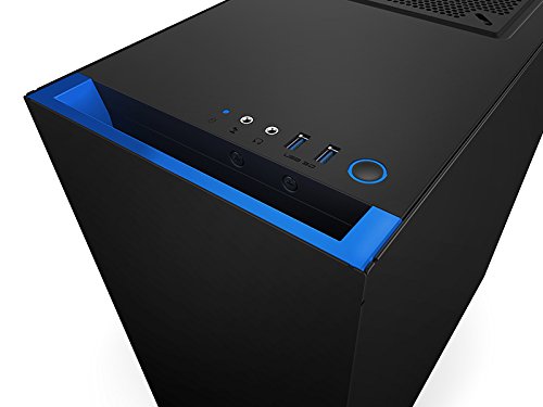 VIBOX Voxel GL750-144 Komplett-PC Paket Gaming PC – 4,5GHz Intel i7 Quad Core CPU, GTX 1050 GPU, Super, Wassergekühlter Desktop Gamer Computer mit Spielgutschein, 22″ HD Monitor, Gamer Tastatur & Mouse, Windows 10, Blau Innenbeleuchtung, lebenslange Garantie* (4,2GHz (4,5GHz Turbo) Superschneller Intel i7 7700K Kabylake Quad 4-Core Prozessor CPU, Nvidia GeForce GTX 1050 2GB Grafikkarte GPU, 32GB Crucial Ballistix 2400MHz RAM, Kingston 480GB SSD, 3TB Festplatte, Alphacool Eisbaer Wasserkühler) - 8