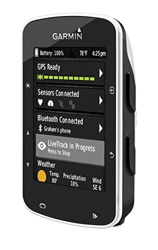 Garmin Edge 520 GPS Fahrradcomputer, Performance- und Trainingsanalyse, Strava Live Segmente, 2,3 Zoll (5,8 cm) Display