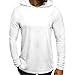 Produktbild Sannysis Herren Slim Fit Pullover Herren Herbst Casual Langarm Brief Gedruckt Slim Fit Hoodies Bluse Top Kapuzenpulli