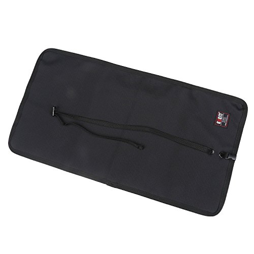 BUBM Neue Wrap Universaltasche Reisetasche für Elektronikzubehöre Elektronik Organizer wie iPad Mini, 3 Flächer, Schwarz - 3