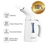 Reise Dampfglätter mit 130ml Wassertank Mini Handgehaltener...