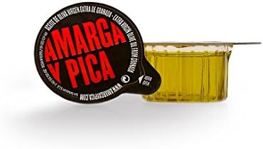 DOP Amargar y Pica Early Harvest, Cold Pressed Extra Virgin Olive Oil, Single Serve pots, Ideal for Hoteliers & Continental breakfasts