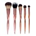 Tonsee 5pcs Pro Powder Blush Contour Foundation Eyeshadow Brushes Set Kit Makeup Tools