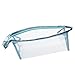 LHWY 1PC Clear Waterproof Storage Makeup Bags (Blue)
