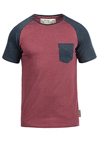 INDICODE Gresham T-Shirt, Größe:M;Farbe:Wine (227) INDICODE Gresham T-Shirt, Größe:M;Farbe:Wine (227)