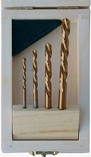 Bohrersatz HSS, linksschneidend, 4-tlg.