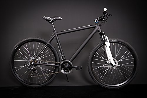 28" Zoll Alu MTB Crosser Fahrrad MIFA SHIMANO 21 Gang Scheibenbremse Disc black