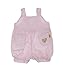 Steiff Baby-Girls Latzshorts Dungarees, Pink (Barely Pink 2560), 6-9 Months (Manufacturer size: 74)