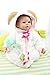 Produktbild Nicery Neugeboren Baby Puppe Weich Silikon 22inch 55cm Magnetisch Mund Schone Naturgetreue Niedlich Junge Madchen Spielzeug Weisse Schafe Reborn Doll A3DE