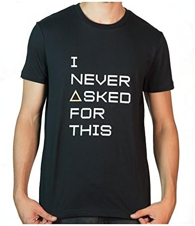 Meroncourt Deus EX Mankind Divided 'I Never Asked for This' T-Shirt - Extra Large