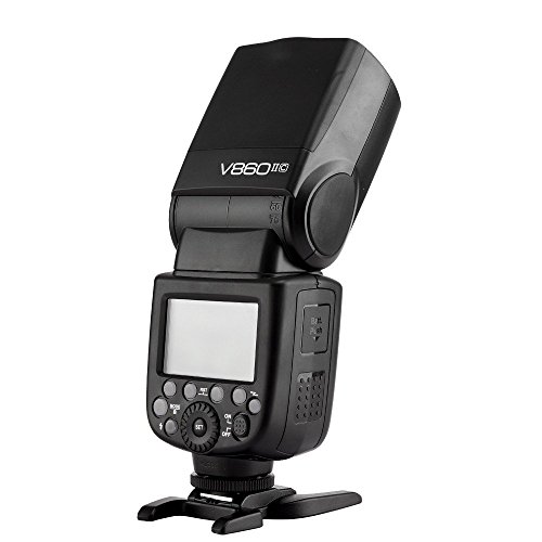 Godox V860C II V860II-C + Transmitter X1TC E-TTL HSS 2.4G Build-In Transceiver Li-ion Battery Flash for Canon With EACHSHOT Color Filter + Softbox