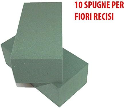 10 Sponges Sponge for Fresh Cut Flowers Florist Green Tiles