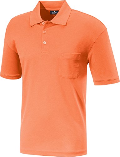 Preisvergleich Produktbild RAGMAN Herren RAGMAN Kurzarm Softknit Poloshirt Medium, Orange