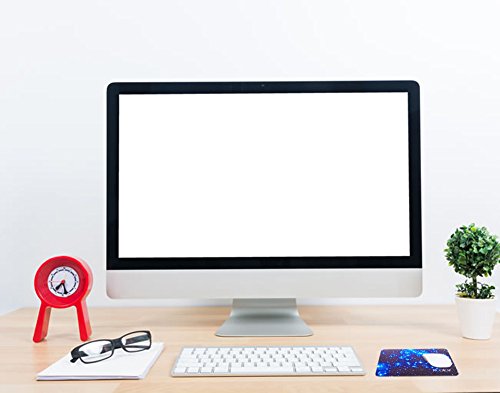 iColor 9 „x 7,5“ Zoll Anti-Rutsch-Gummi-Basis Mauspad, Computer Spiel MausPads Optimale Performance für Spiele Kompatibel mit allen Maustypen, 2er-Set - 6