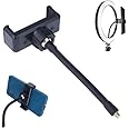 BEST TREND ZoDuct Flexible Phone Holder Clamp Hand-Free with 1/4 Screw Mounting Perfect for Ring Light, Panel Light, Tripod and Compatible with iPhone and Android Mobile Phones