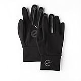 EGlove XTREME Black/Black (Small) Touchscreen Fleece Gloves for Smartphone / Touchscreen Operation