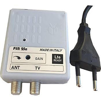 Amplificatore Di Segnale TV Digitale 32 DB – Per Antenna Esterna O Interna, Alimentazione USB, Compatibile Con HDTV 4K