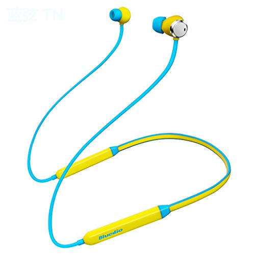 Preisvergleich Produktbild Heißer Bluetooth Active Noise Cancelling Kopfhörer Ultra Small Mode Musik Kopfhörer Geburtstagsgeschenk (Farbe : Gelb)