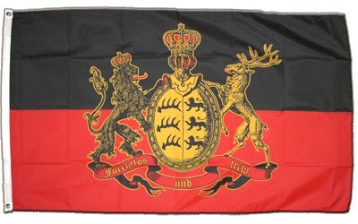 Flagge Deutschland Württemberg - 90 x 150 cm [Misc.]